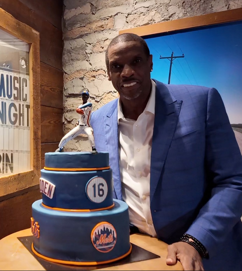 Doc Gooden — No. 16 celebration
